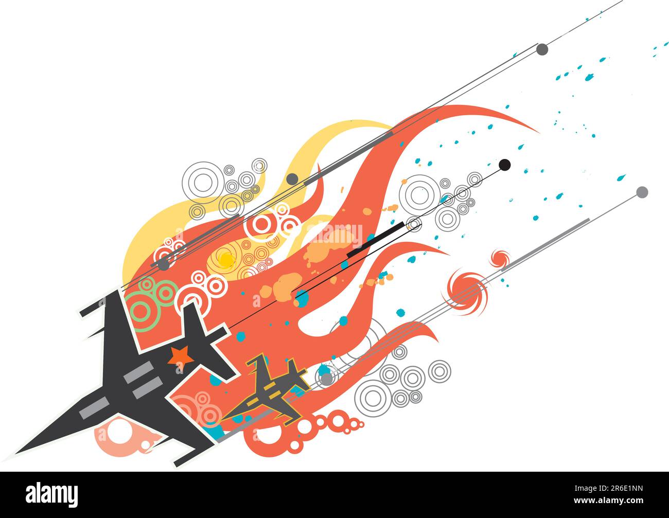 Background Fighter Pattern Fighter Stock Vector Images - Alamy