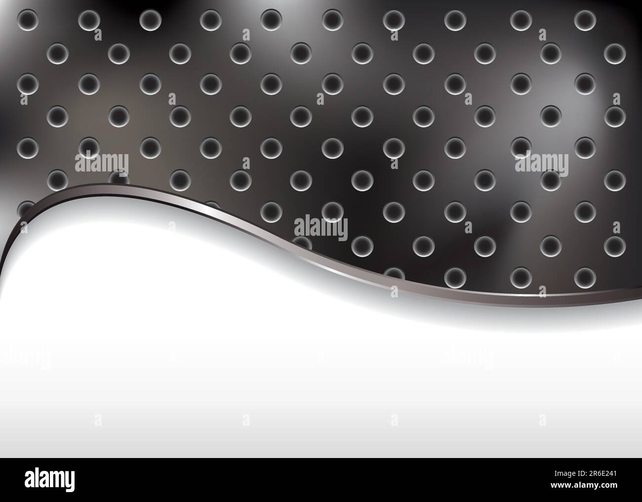 metallic background with wave Stock Vector Image & Art - Alamy