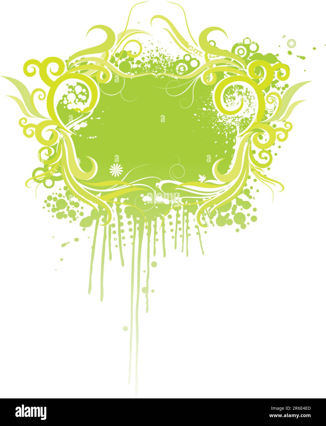 Green color,grunge noticeboard pattern design Stock Vector Image & Art ...