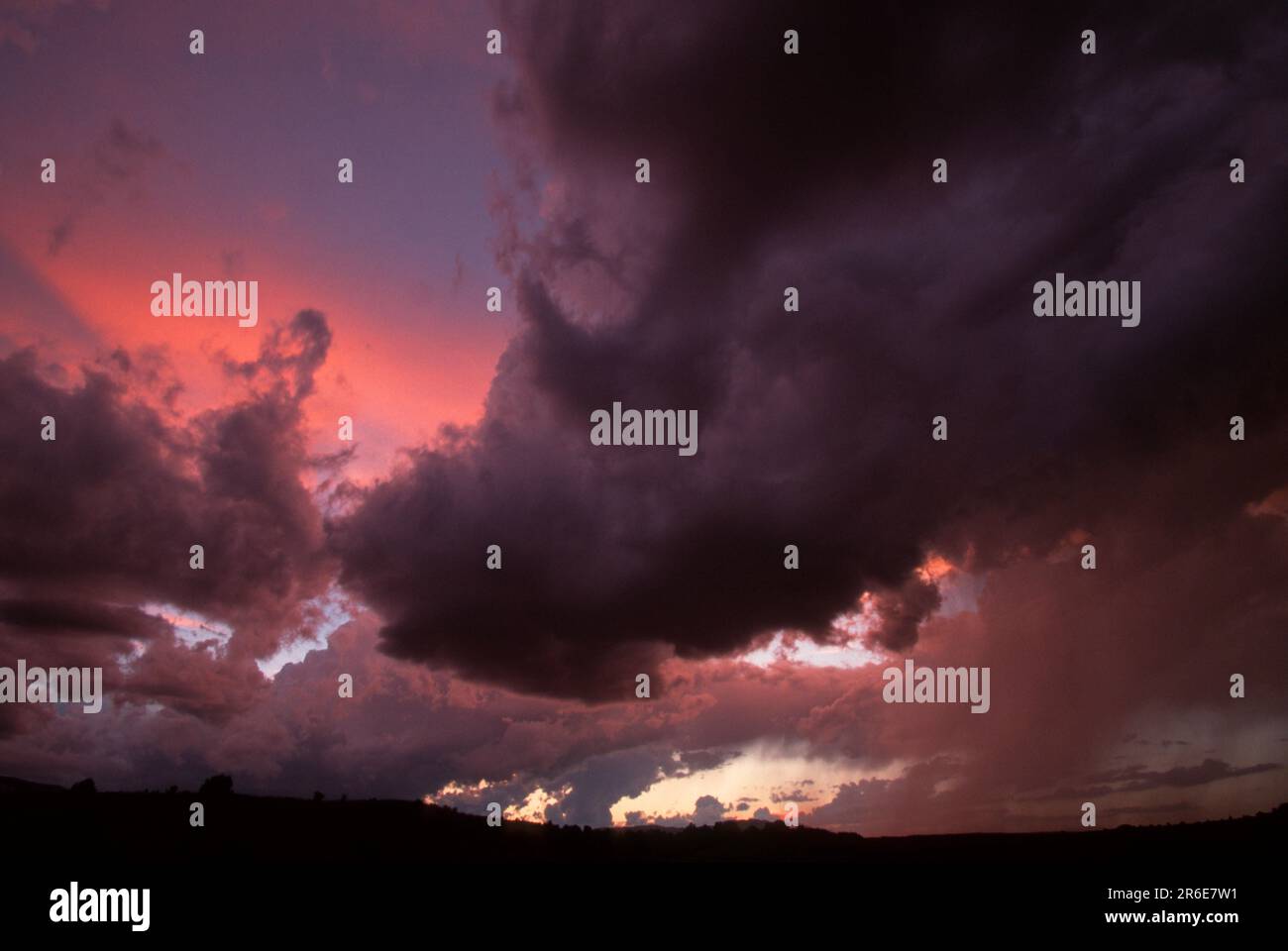 Evening atmosphere, Canyonlands National Park, Utah, USA Stock Photo