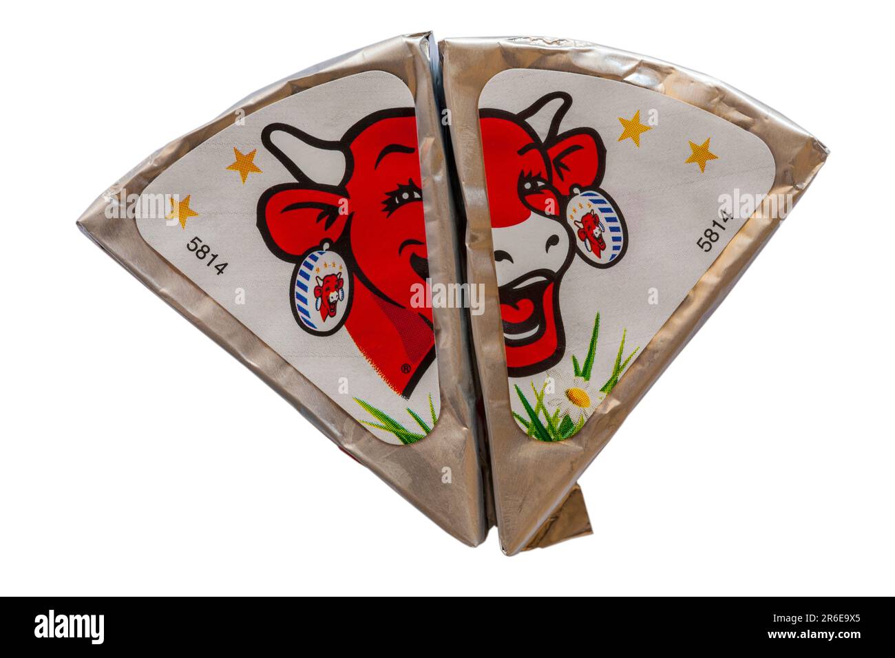 The Laughing Cow Lightest creamy 2% fat cheese spread triangles