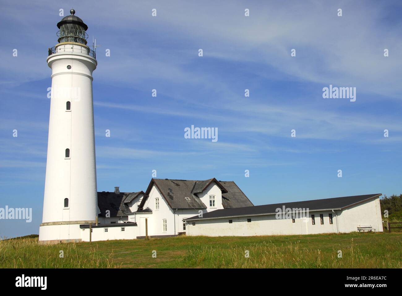 Hirtshals Fyr, lighthouse, Jutland, Denmark Stock Photo