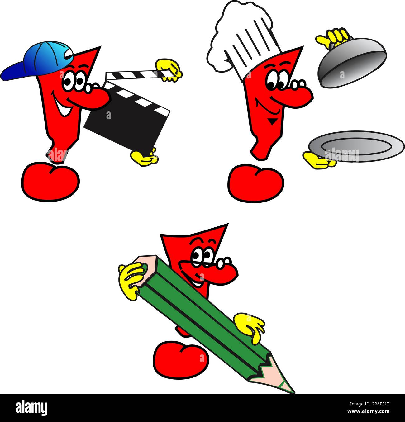 three-red-icon-mans-stock-vector-image-art-alamy