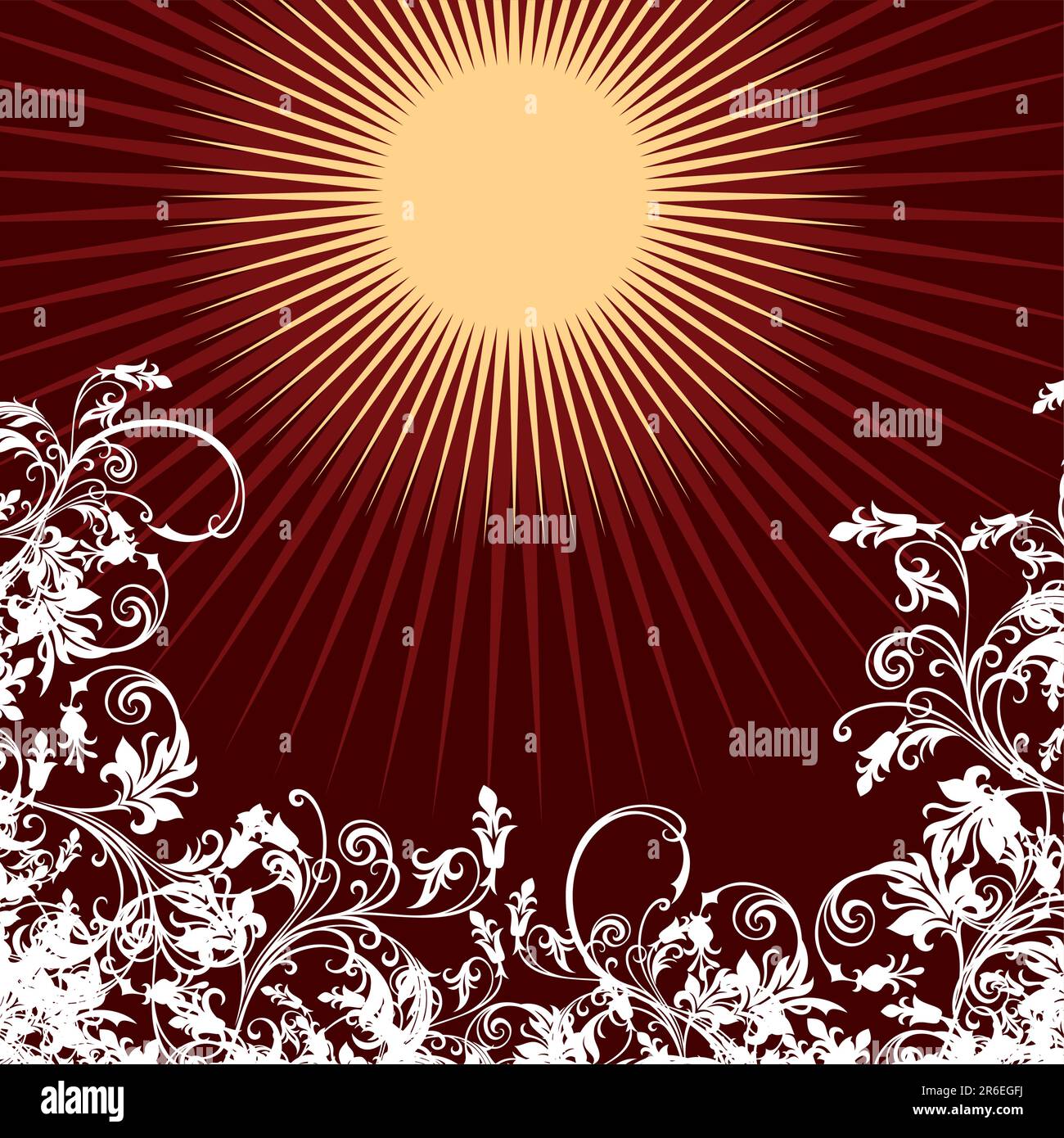 vector ornament In flower style Stock Vector Image & Art - Alamy