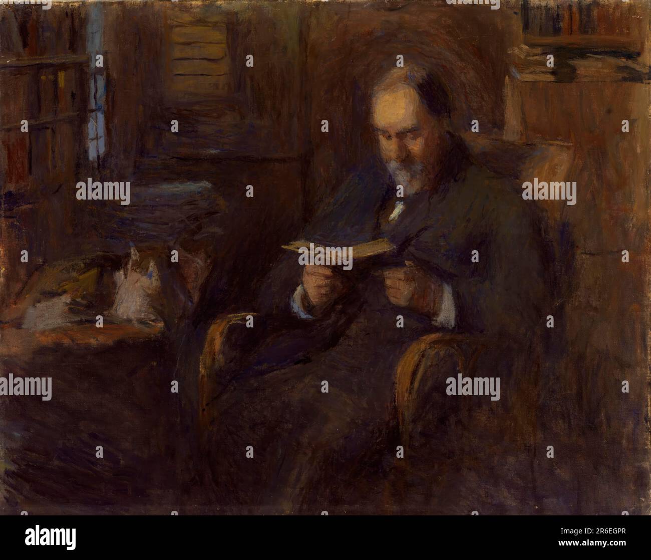 Portrait of Sanford Saltus of New York. oil on canvas. Date ca. 1915