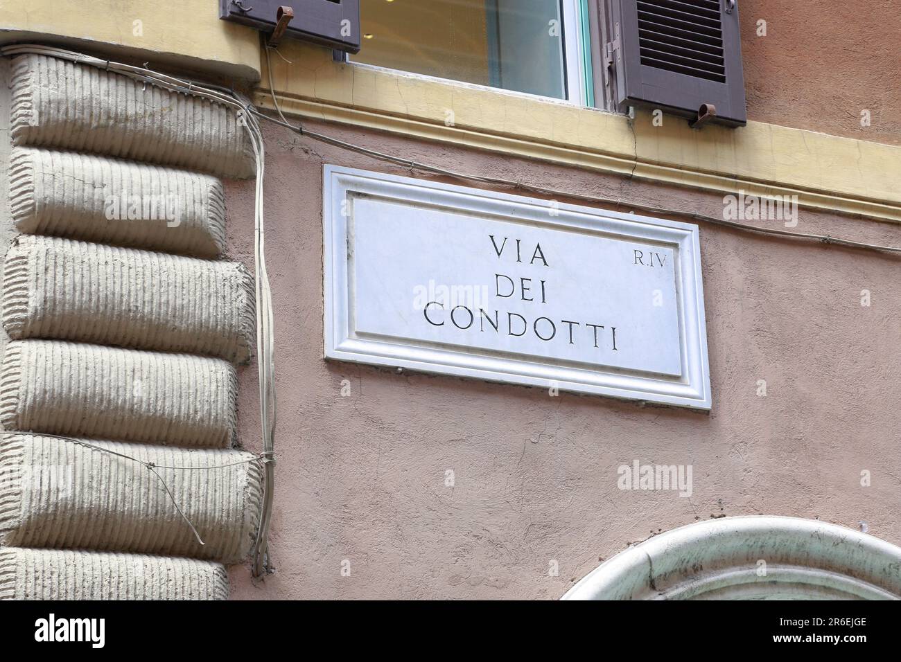 Rome via condotti gucci hi-res stock photography and images - Alamy