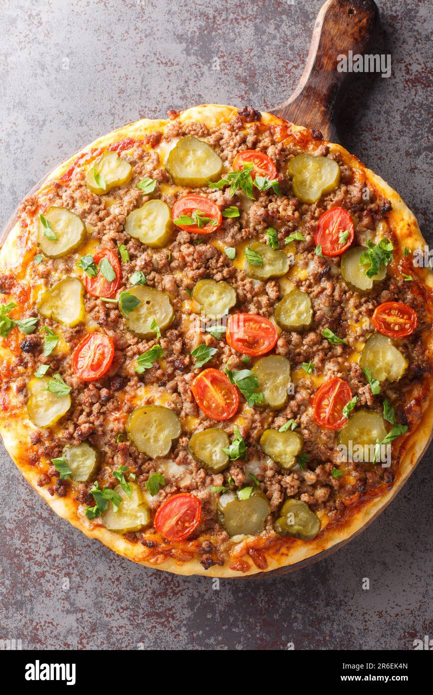 Hamburger Pizza