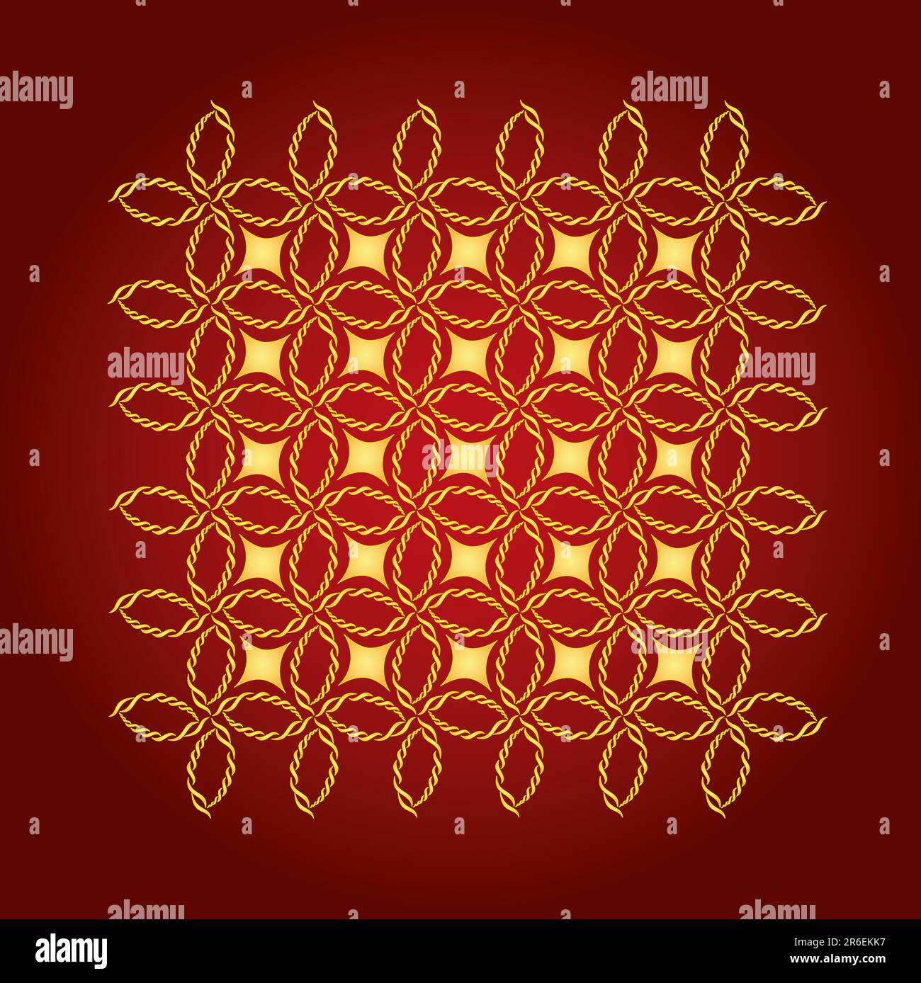 gold flower abstract background illustration Stock Vector Image & Art