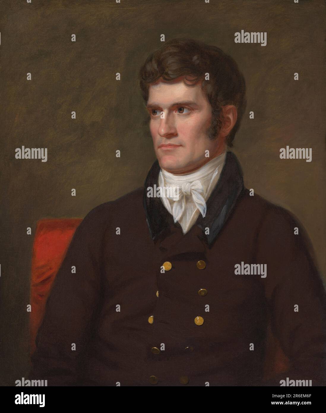 John Caldwell Calhoun. oil on canvas. Date c. 1822. Museum NATIONAL