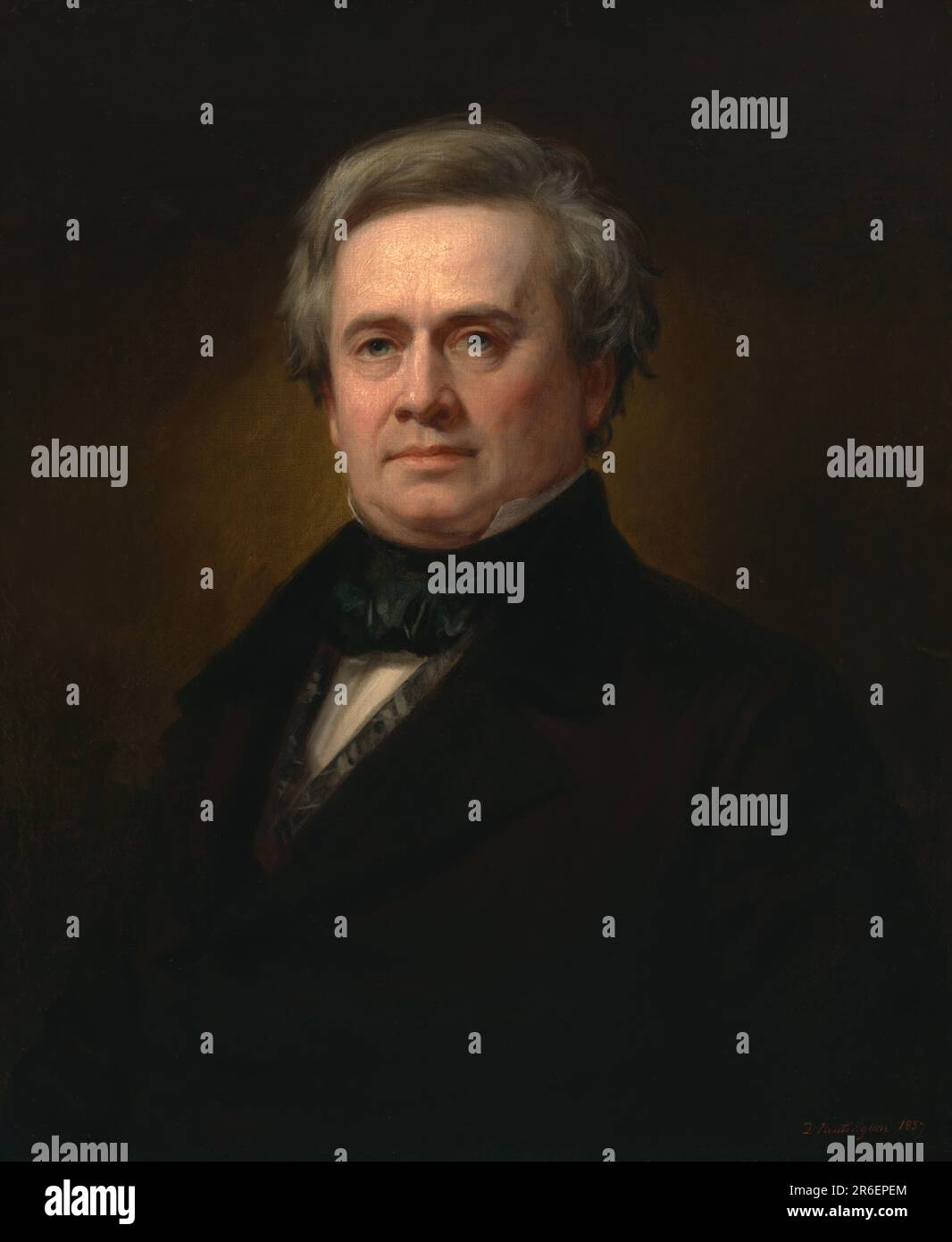 Joseph Henry. Date 1857. oil on canvas. Museum NATIONAL PORTRAIT