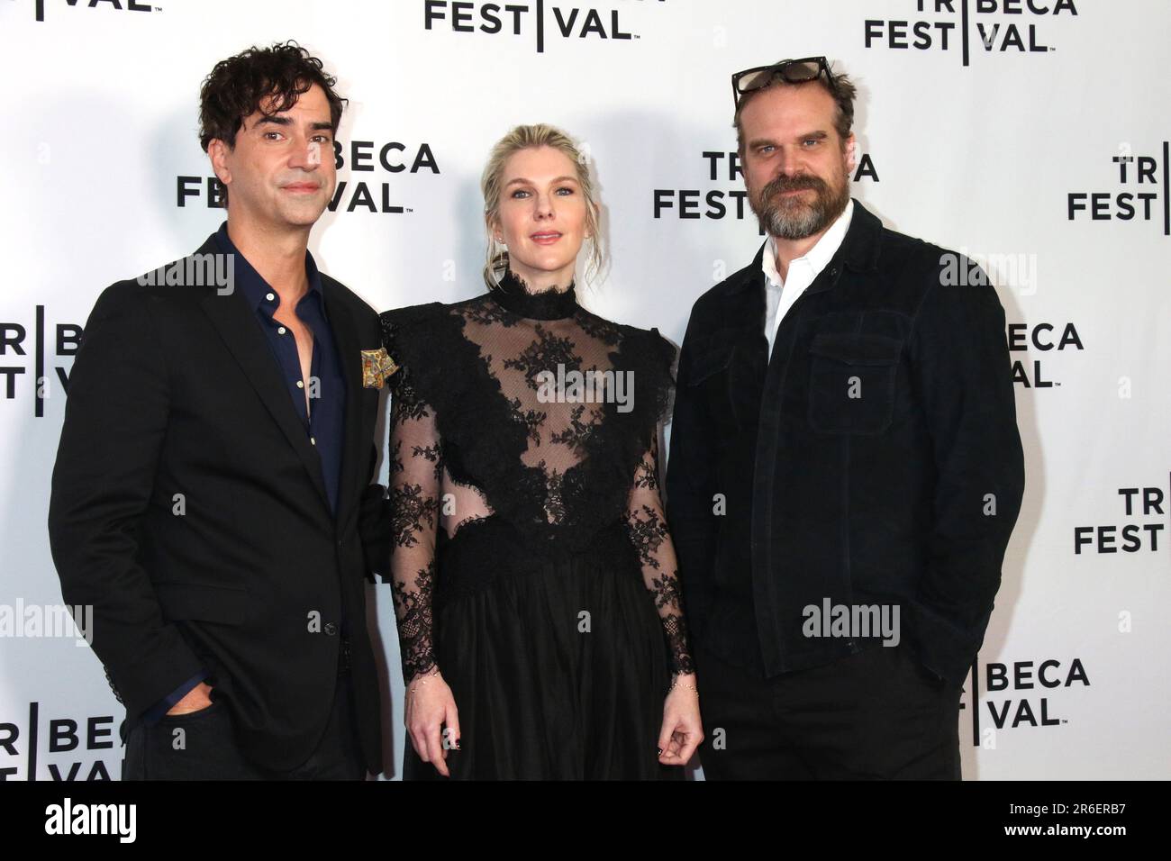 David Rabe Sons New York, NY, USA. 08th June, 2023. Hamish Linklater, Lily Rabe and ...