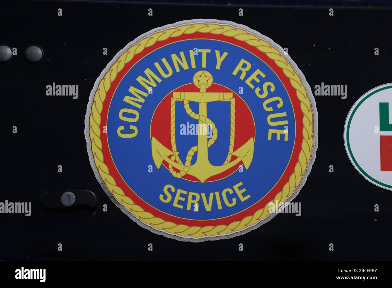 Search and Rescue teams at Braidwater Retail Park in Ballymena as the search has resumed in Co