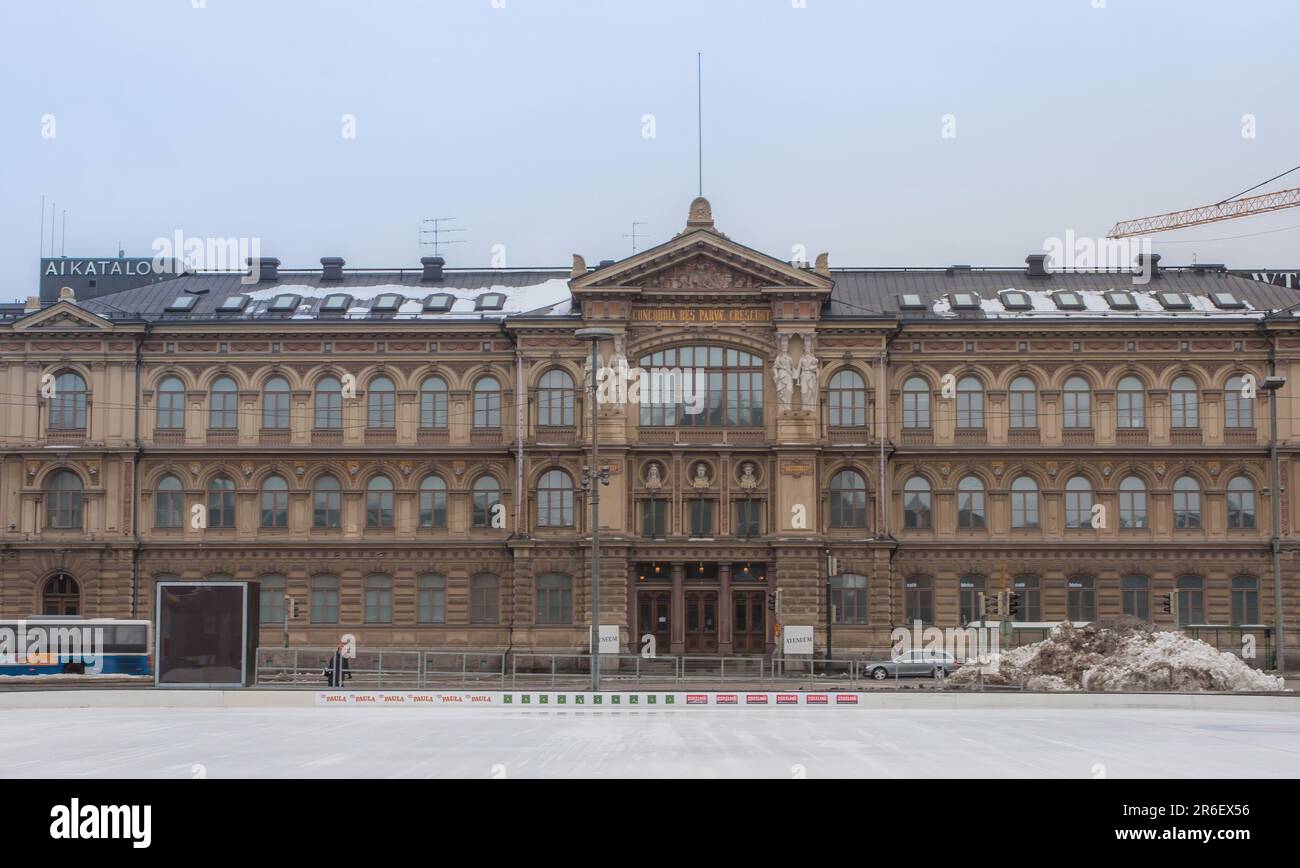 Ateneum, the art museum, Finnish National Gallery, Rautatientori square