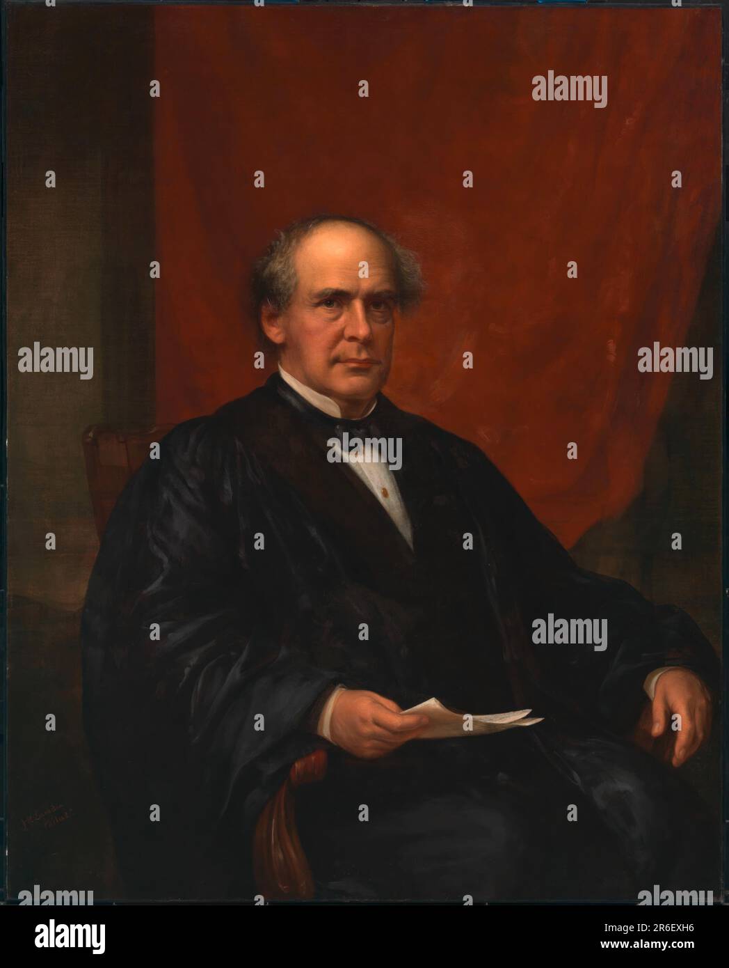 Salmon P. Chase. oil on canvas. Date: c. 1864-73. Museum: NATIONAL ...