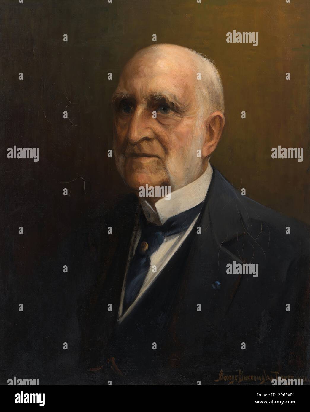 Chauncey Mitchell Depew. Date: 1921. oil on canvas. Museum: NATIONAL PORTRAIT GALLERY. Stock Photo
