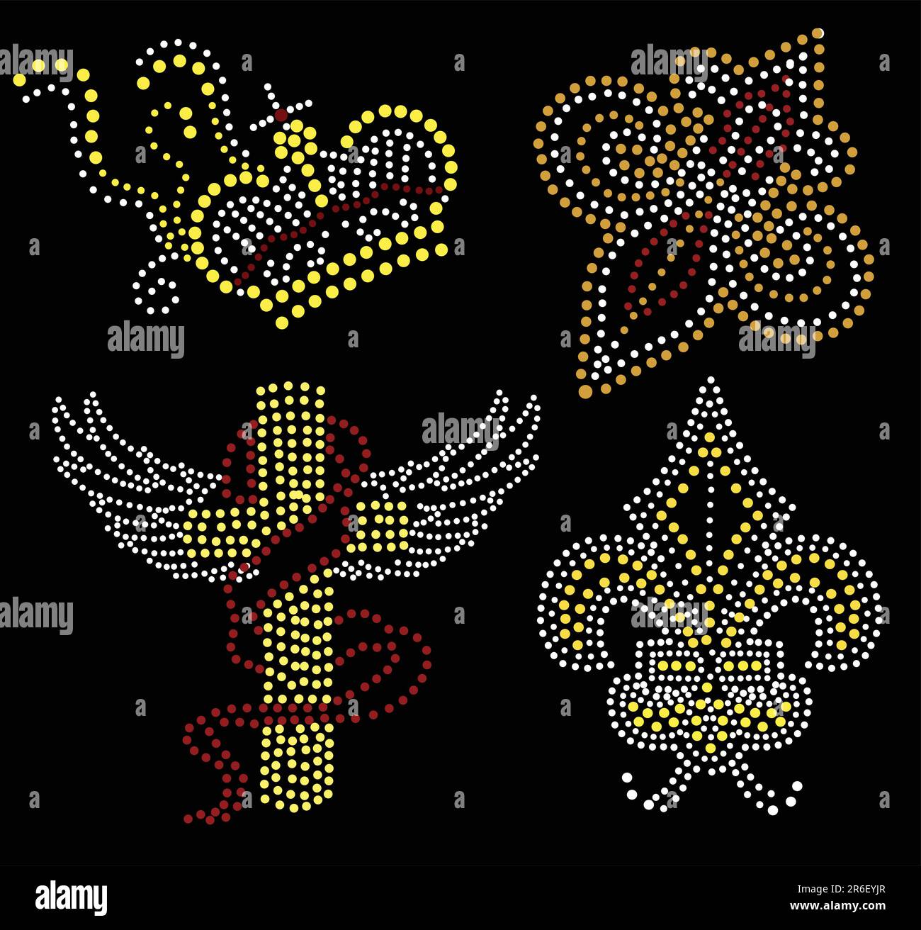 Cross rock symbol Stock Vector Images - Alamy