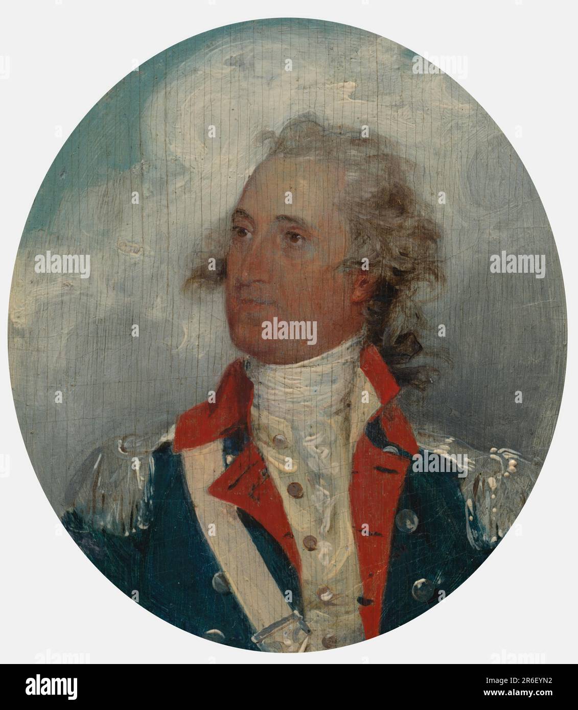 Thomas Pinckney. Date: 1791. Oil on wood panel. Museum: NATIONAL PORTRAIT GALLERY. Stock Photo