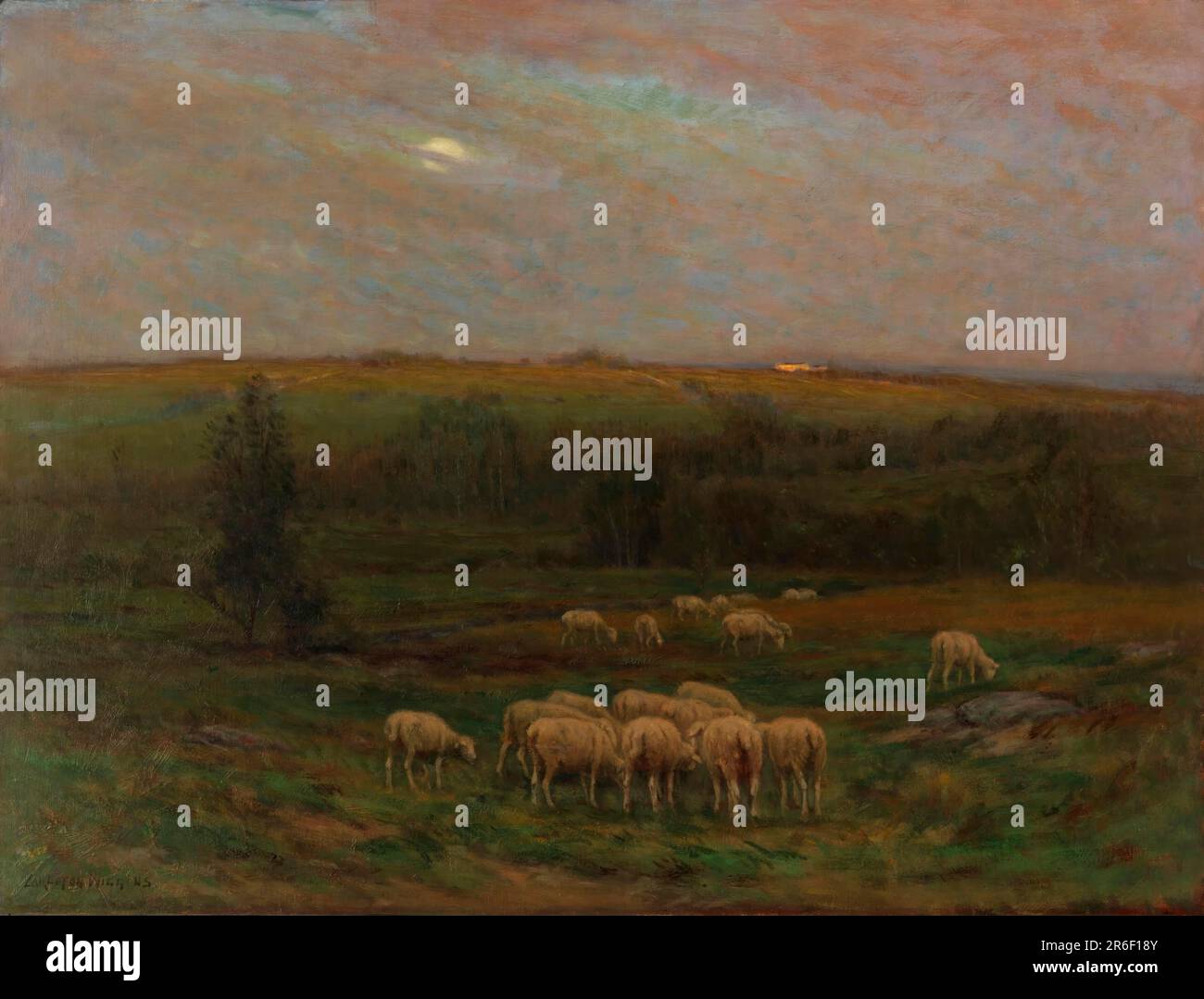 Evening after a Shower. Date: n.d. oil on canvas. Museum: Smithsonian ...