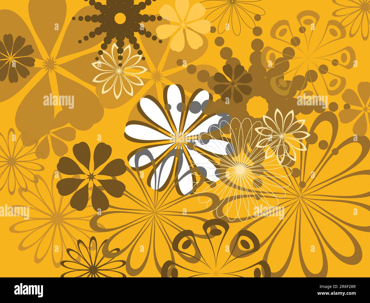 colorful abstract flower pattern vector illustration Stock Vector Image & Art Alamy