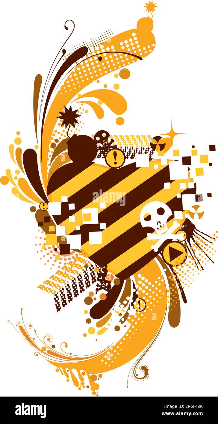 Bloom pattern Cut Out Stock Images & Pictures - Alamy