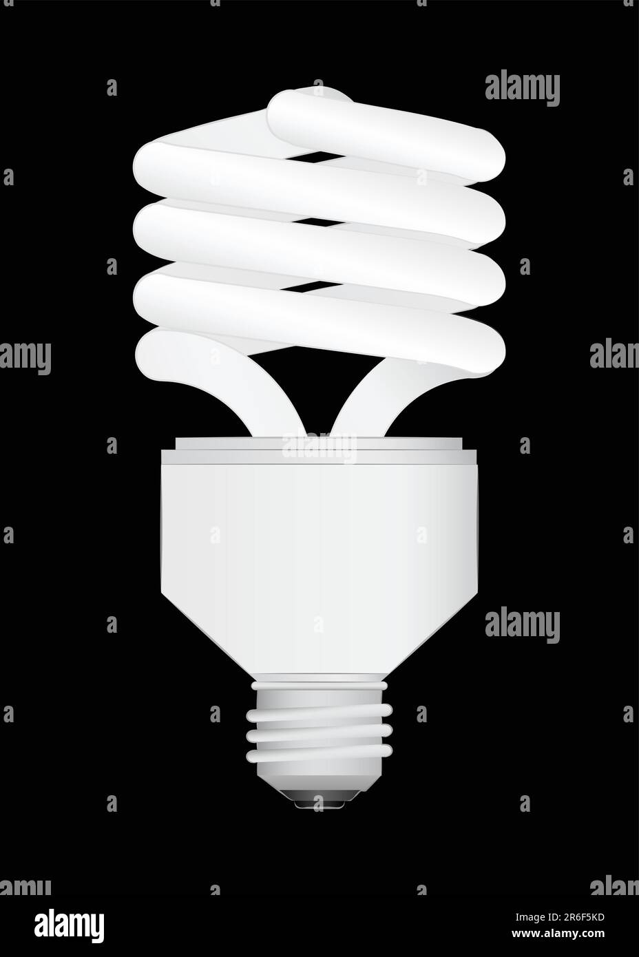 Energy Saving light bulb vector illustration Stock Vector Image & Art ...