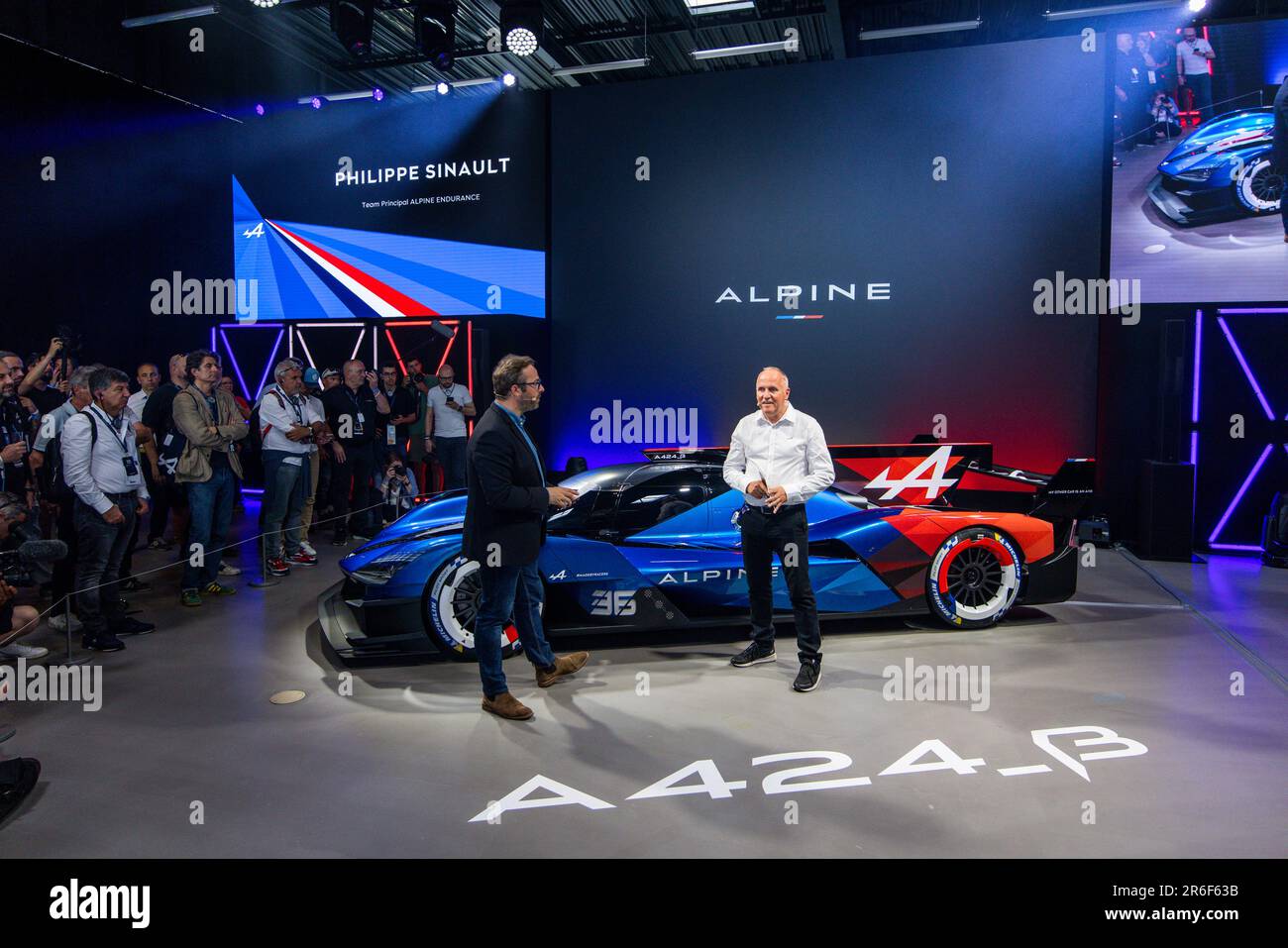 Signatech Le Mans, France. 09th June, 2023. Sinault Philippe (fra), Signatech ...