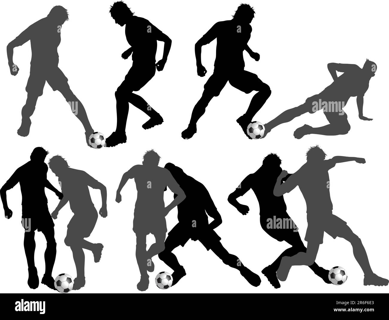 Athletic tackle Stock Vector Images - Alamy