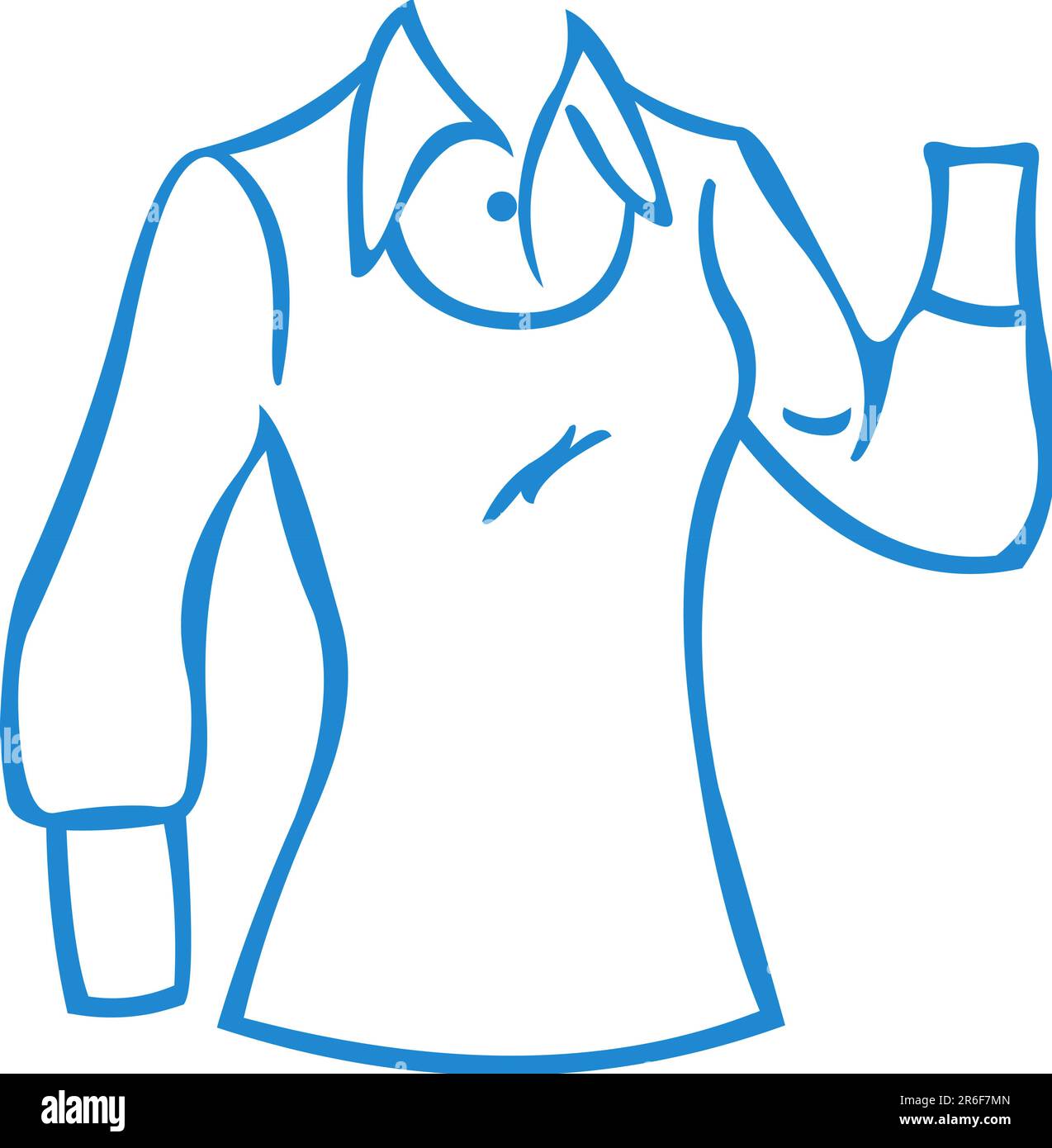 Woman Shirt On White Background Stock Vector Image Art Alamy woman-shirt-on-white-background-stock-vector-image-art-alamy