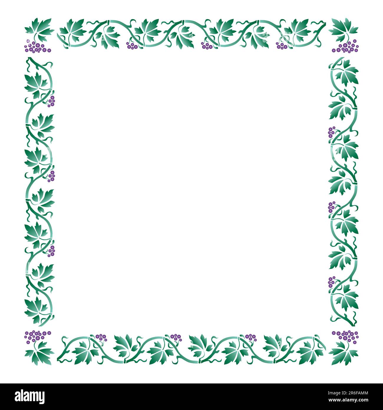Grape Frame Icon Vector illustration of grape frame Stock Vector Image & Art - Alamy