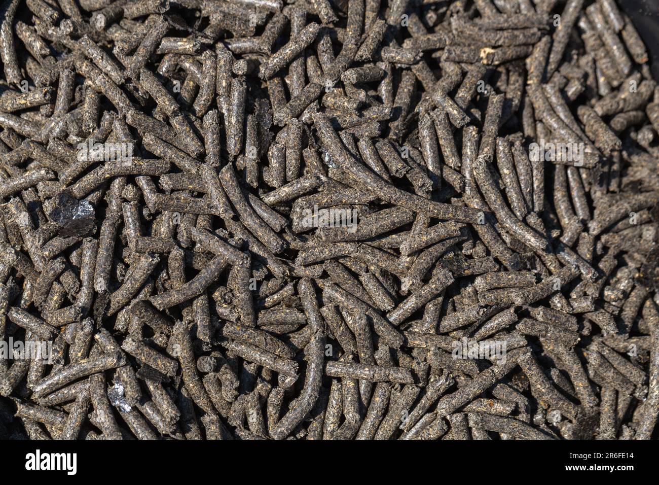 Compound feed for animals image for background Stock Photo - Alamy