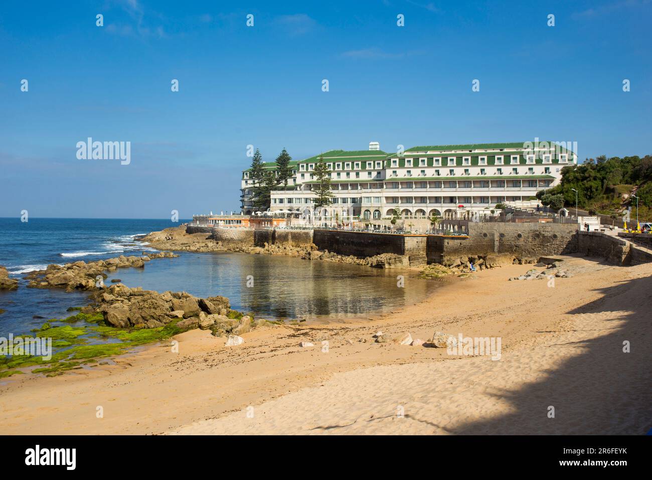 Praia do Sul e Praia da Baleia Ericeira Portugal Stock Photo Alamy