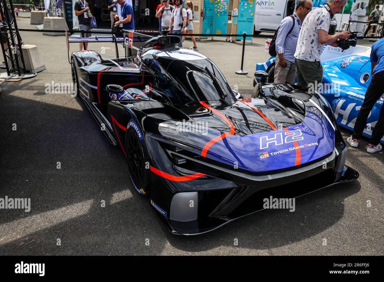 Le Mans, France. 09th June, 2023. Toyota GR2 H2 Hydrogen Racing Concept ...