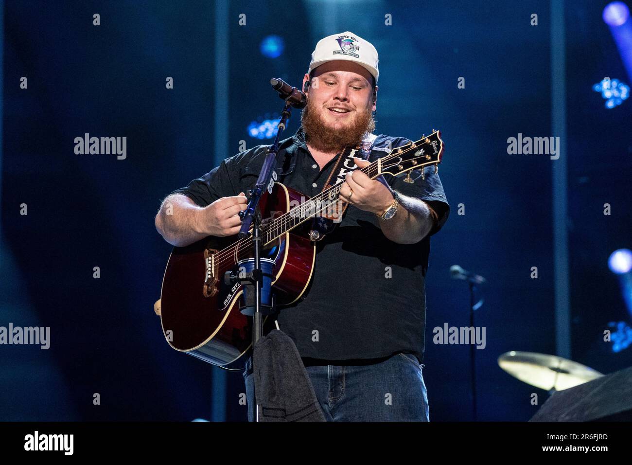 Luke Combs performs during the 2023 CMA Fest on Thursday, June 8, 2023