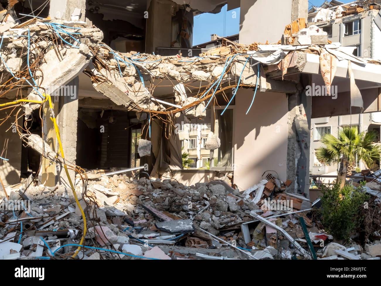 Turkish city Antakya in Hatay province, earthquake aftermath. Turkey