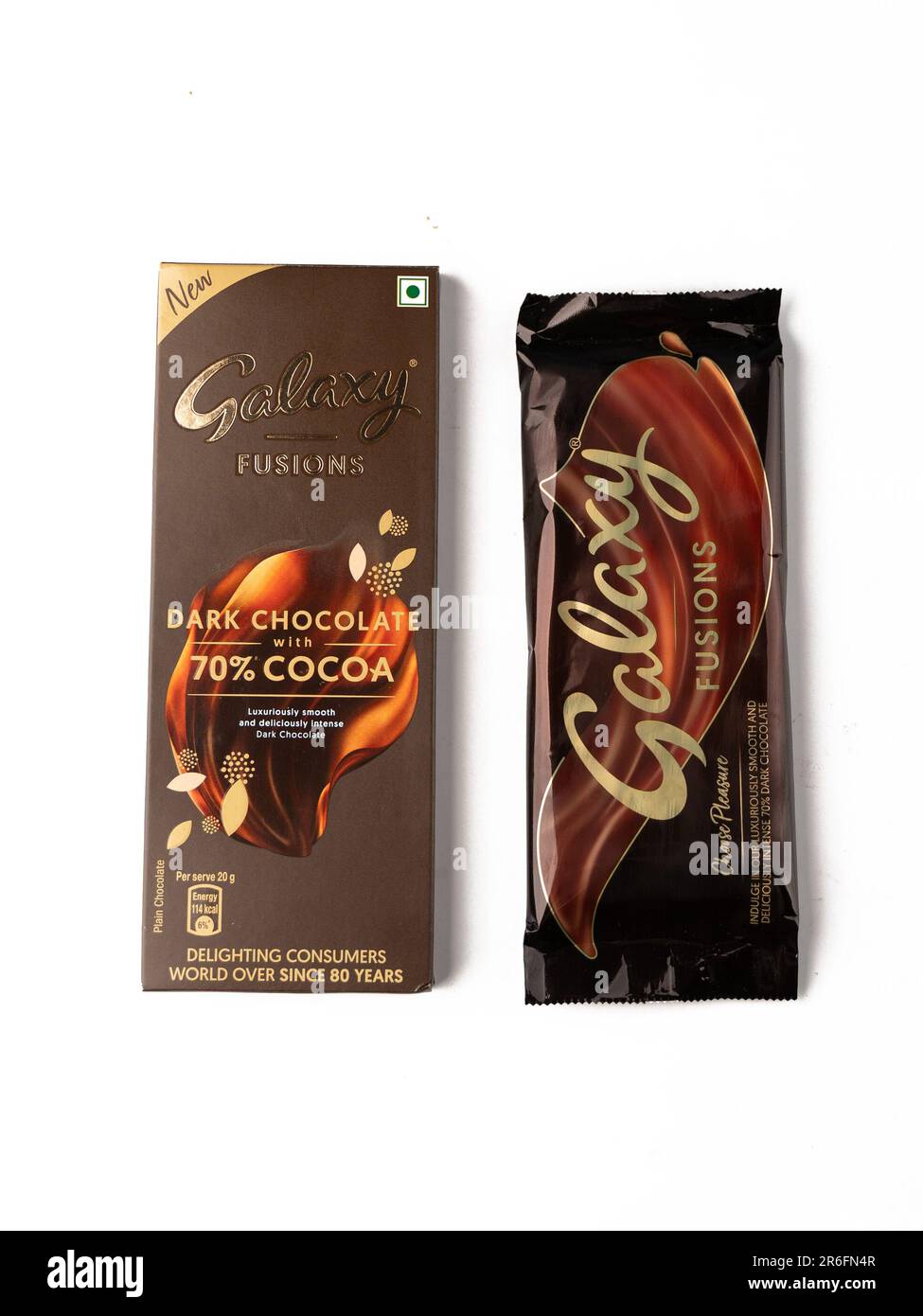 West Bangal, India May 20, 2023 Galaxy chocolate photos shot on