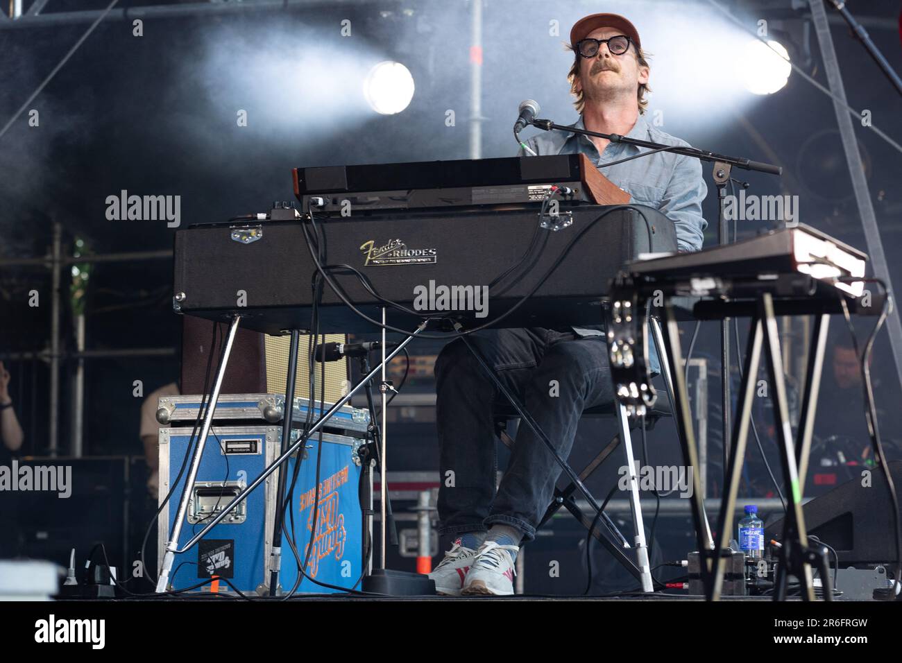 Oslo, Norway. 08th June, 2023. The Swedish indie pop band Amason