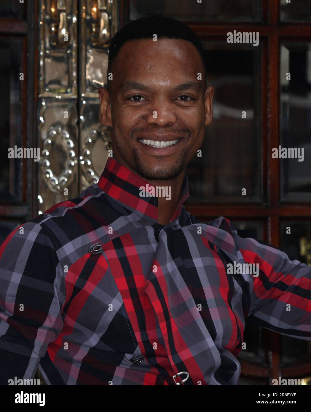 London.UK. International dancing champion Johannes Radebe at a ...