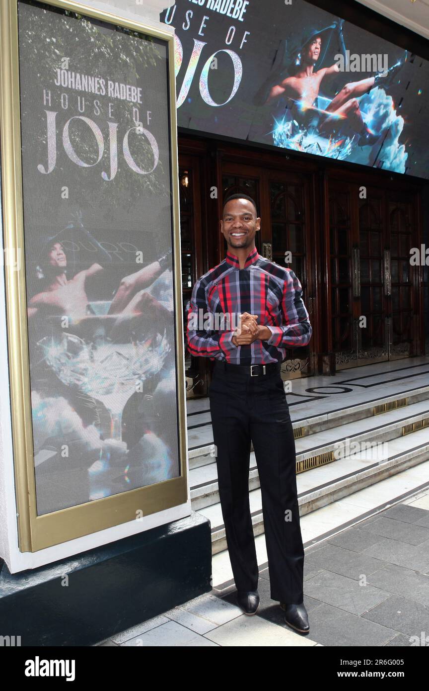 London.UK. International dancing champion Johannes Radebe at a ...