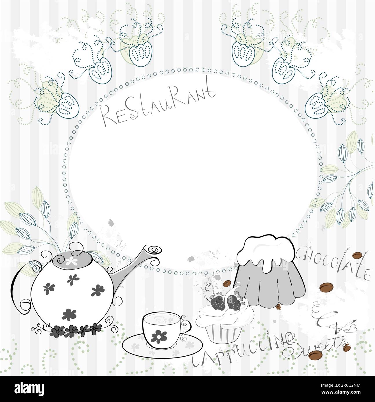 template-for-restaurant-design-set2-stock-vector-image-art-alamy