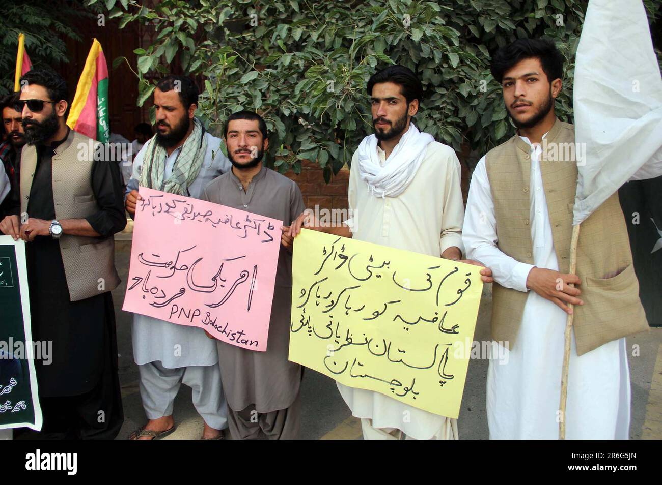 Members Of Pakistan Nazariyati Party PNP Chant Slogans For The members-of-pakistan-nazariyati-party-pnp-chant-slogans-for-the