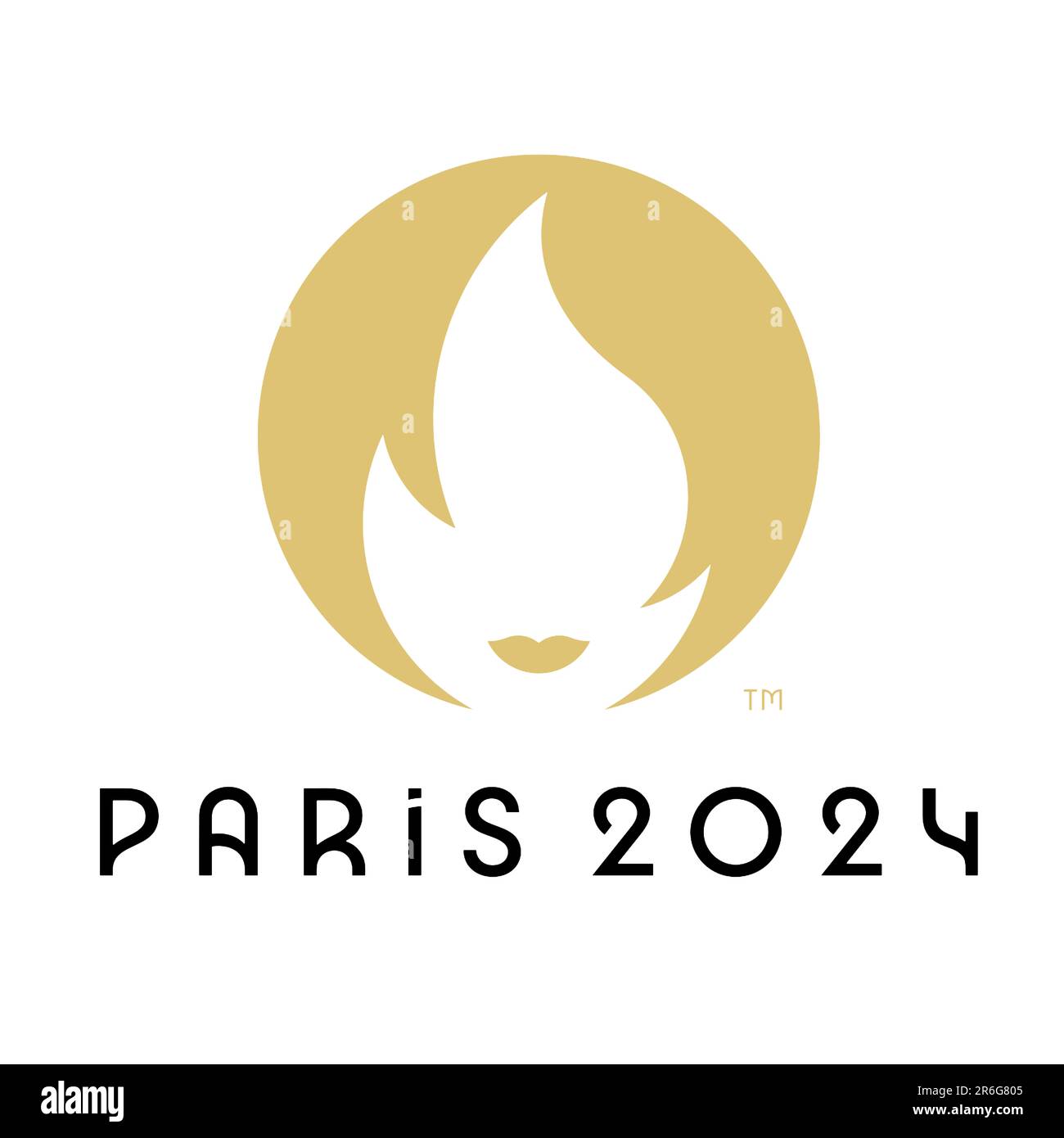 Olympic Games. 2024. Logo of the Olympic Games. Olympic Games Rings. Olympic rings. Olympic Games logo. illustration. PARIS, FRANCE - JUNE 9, 2024 Stock Photo