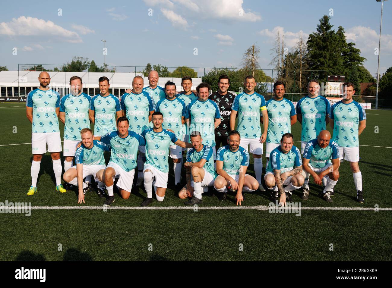 Gent, Belgium. 09th June, 2023. team Kristof pictured ahead of a