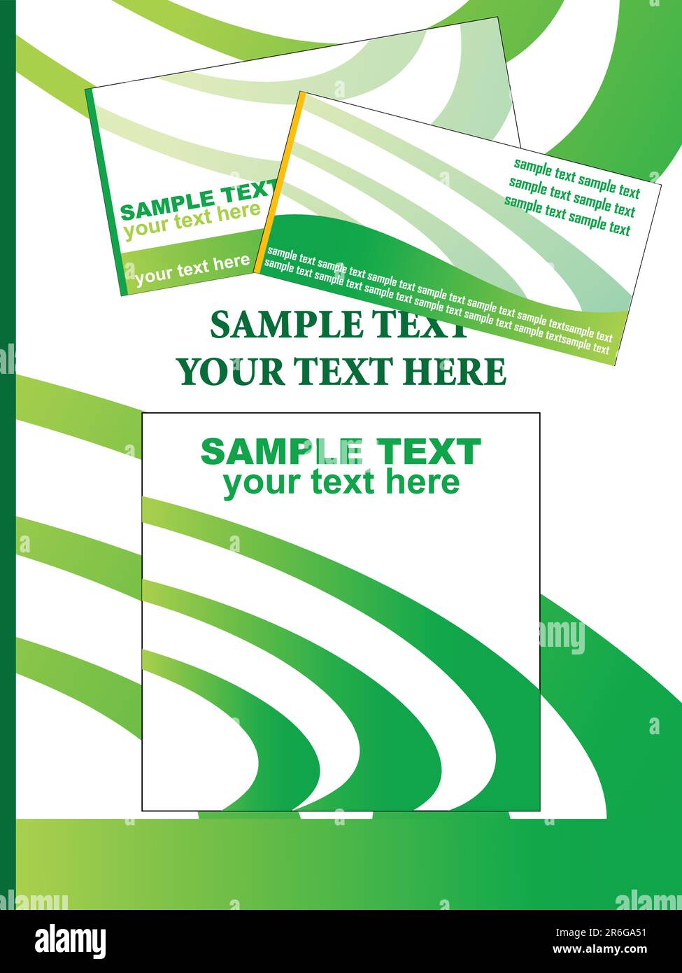 Corporate identity set vector illustration Stock Vector Image & Art - Alamy