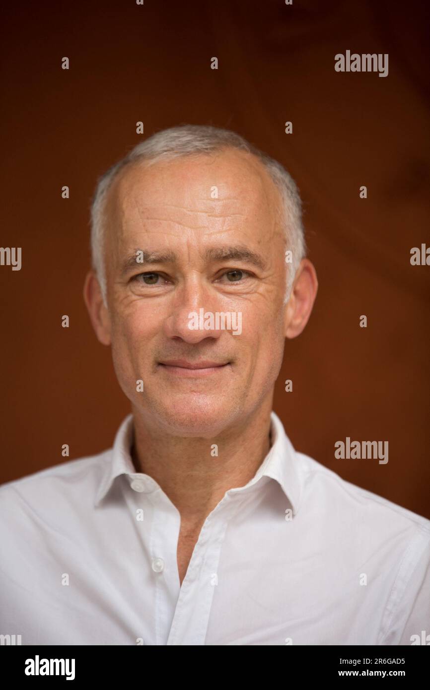 Paris, France. 09th June, 2023. Gilles Bouleau in the stands during French Open Roland Garros