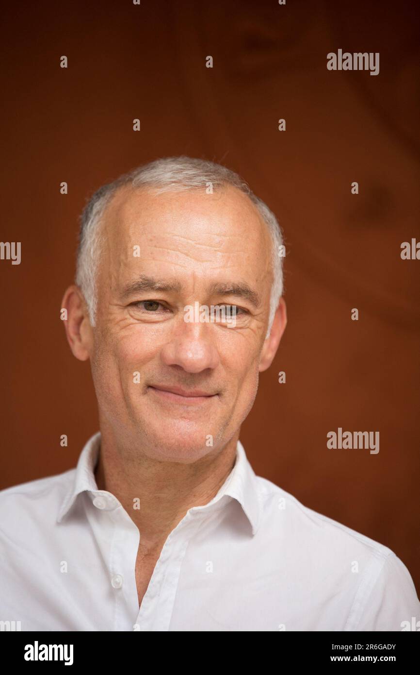 Paris, France. 09th June, 2023. Gilles Bouleau in the stands during French Open Roland Garros