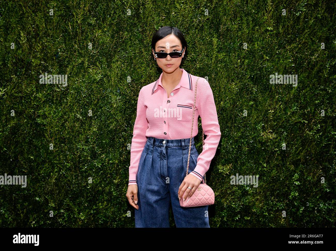Greta Lee attends the Chanel Tribeca Festival Women's Lunch to ...