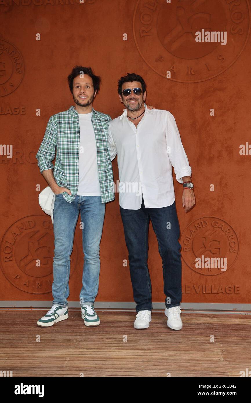 Paris France. 09th June 2023. Vianney and Patrick Bruel in the