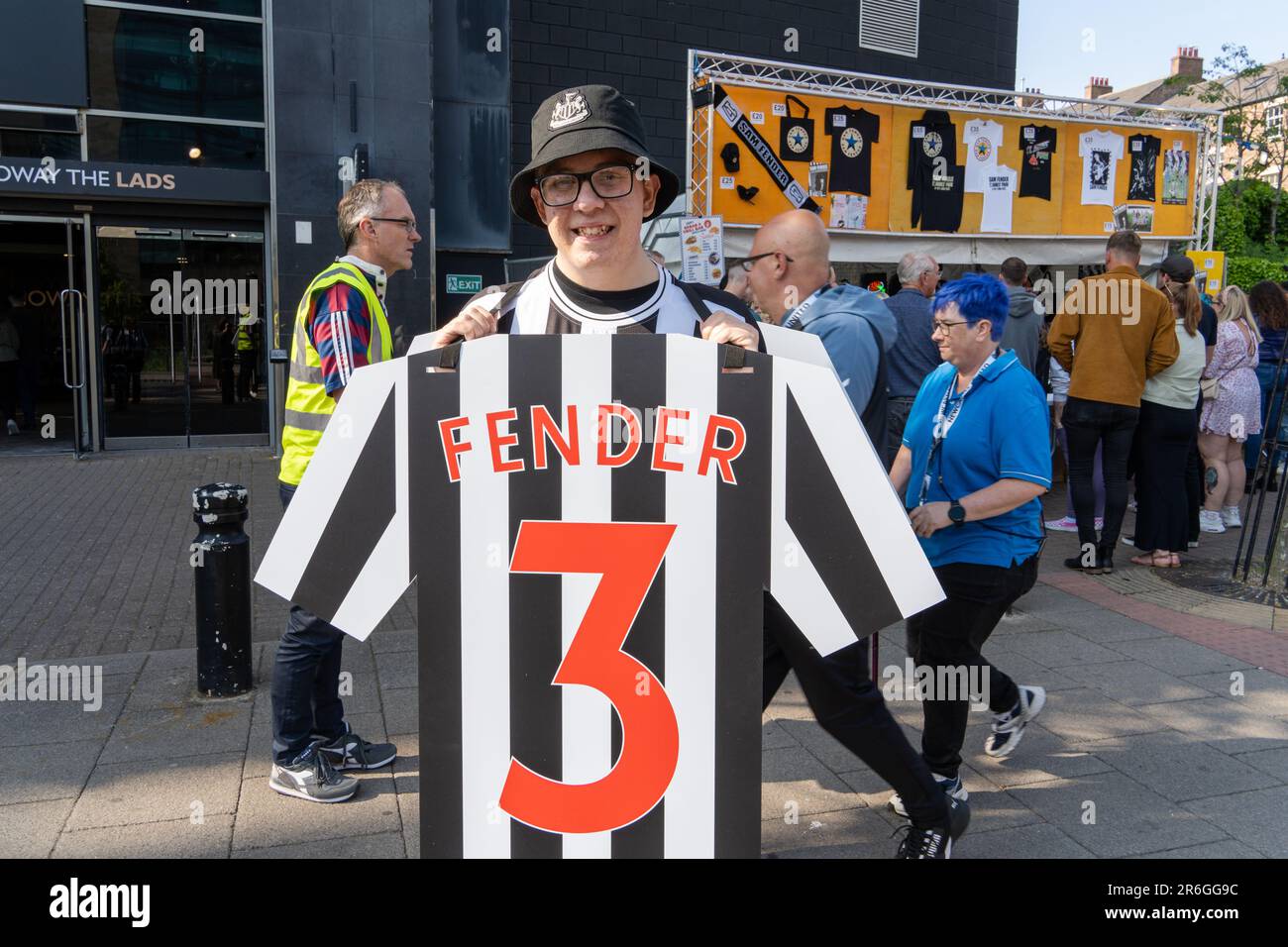 Newcastle upon Tyne, UK. 9th June 2023. Pregig, as Sam Fender plays