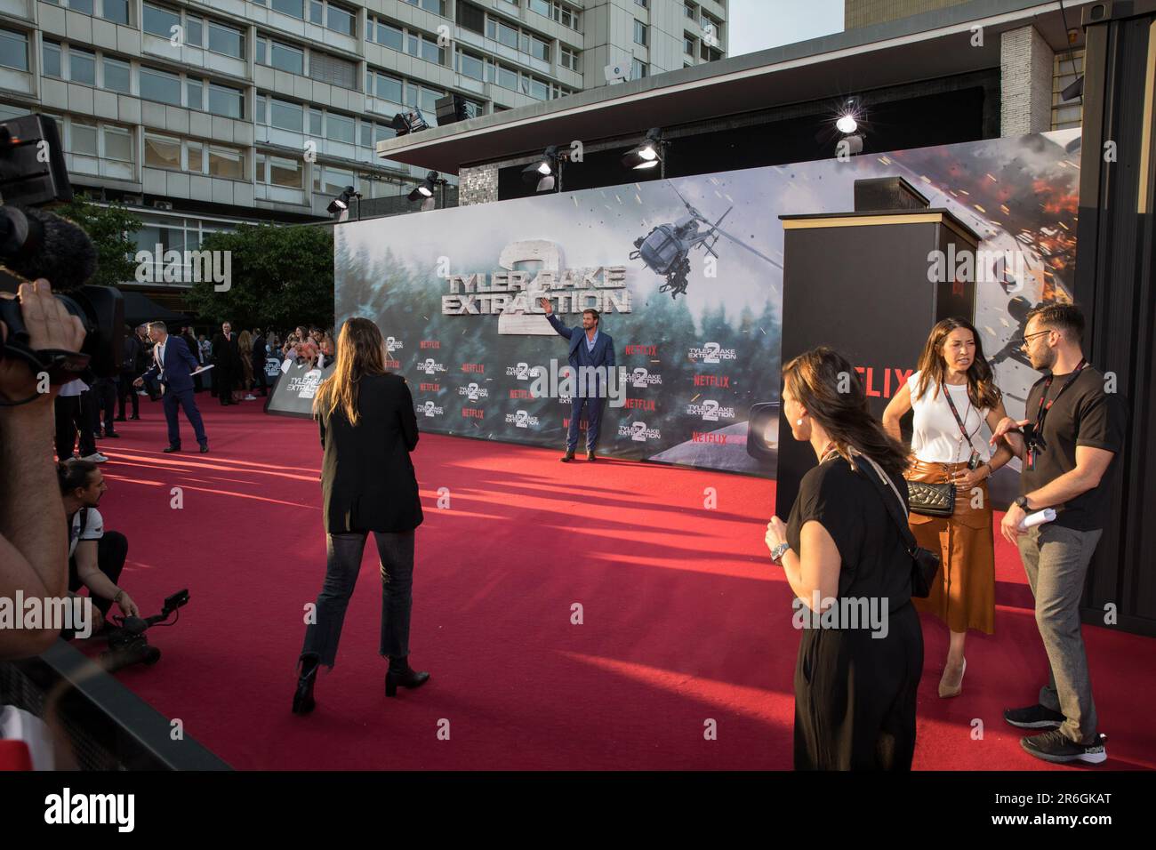 June 9, 2023, Berlin, Germany: Chris Hemsworth made a special