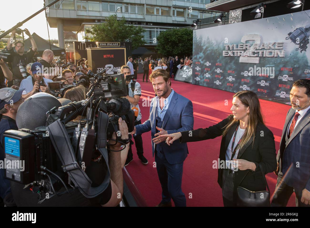June 9, 2023, Berlin, Germany: Chris Hemsworth made a special